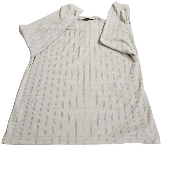 Van Heusen Polo Shirt Men XXL Lot of 2 Blue Beige LS Button Knit Normcore Casual - Picture 15 of 16